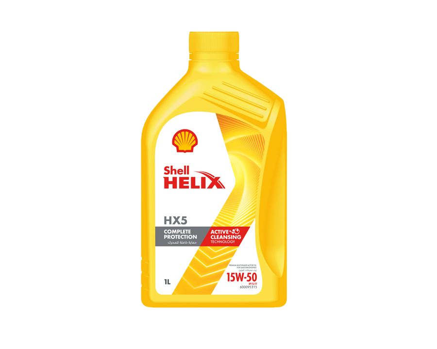 Shell Helix HX5 15W-50 - Shell Lubricants Egypt