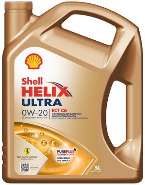Shell Helix Ultra ECT C6 0W-20 Fully Synthetic