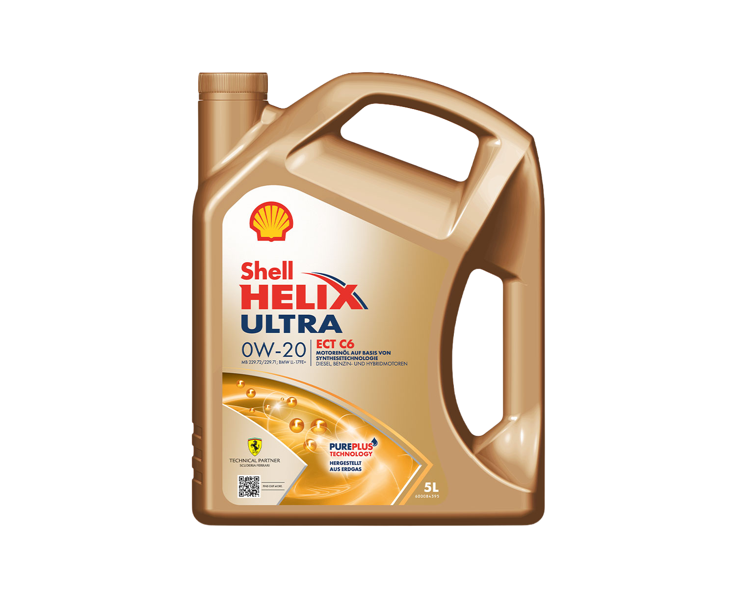Shell Helix Ultra ECT C6 0W-20 Fully Synthetic - Shell Lubricants Egypt