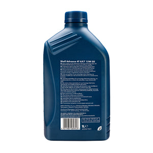 Shell Advance 4T AX7 15W-50 - 1L - Shell Lubricants Egypt