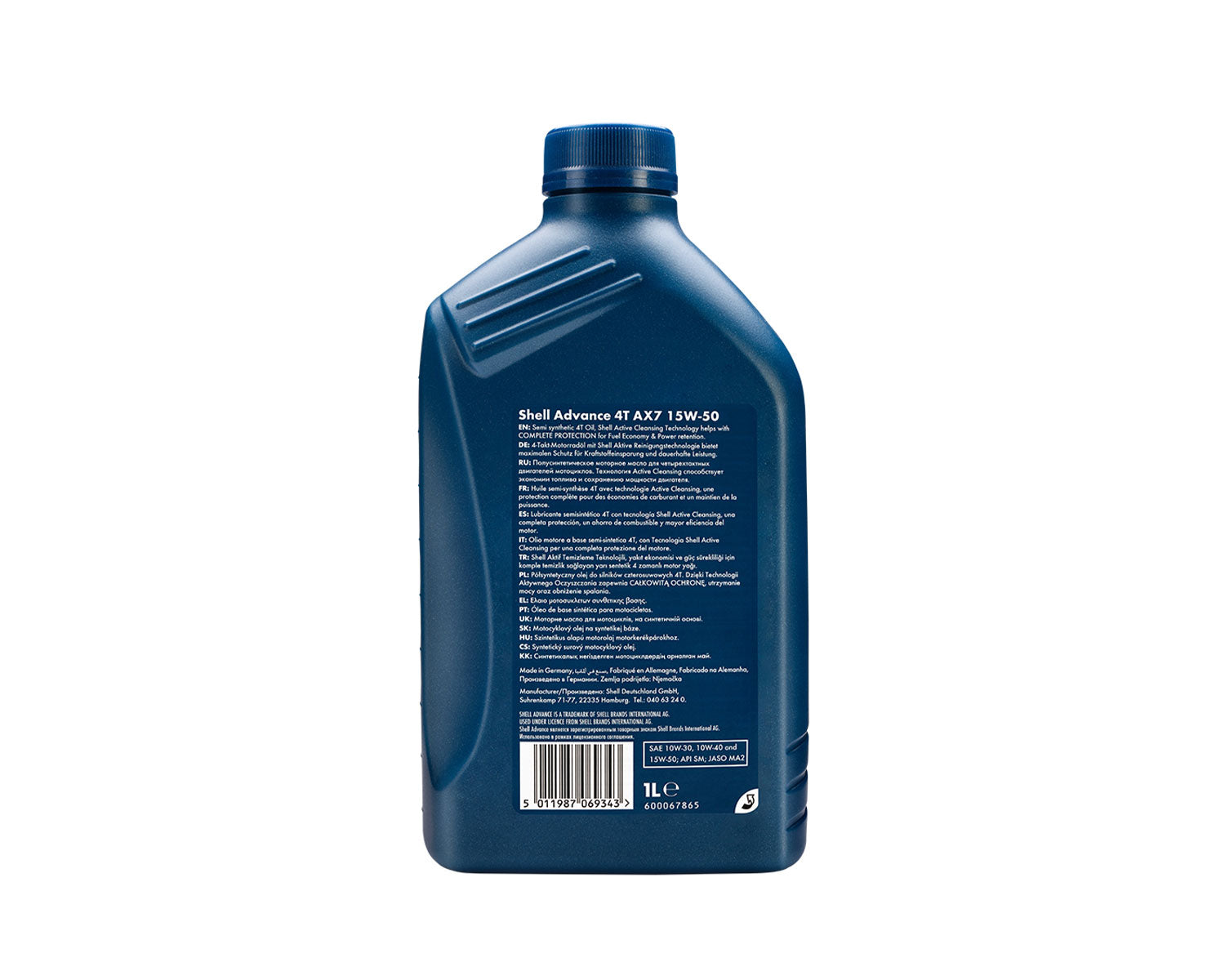 Shell Advance 4T AX7 15W-50 - 1L