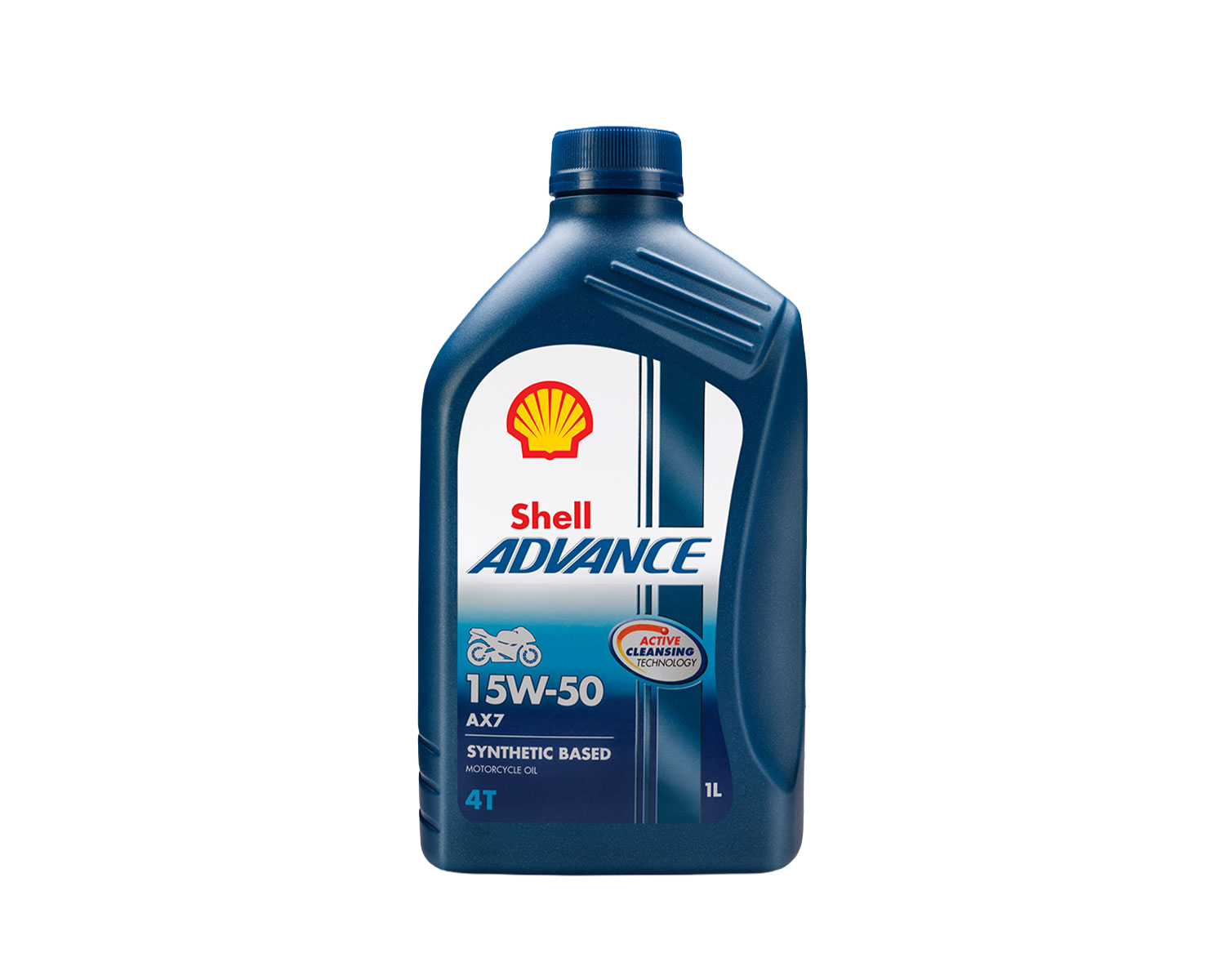 Shell Advance 4T AX7 15W-50 - 1L - Shell Lubricants Egypt