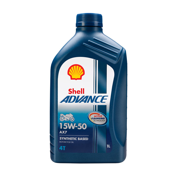 Shell Advance 4T AX7 15W-50 - 1L