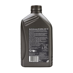 Shell Advance 4T ULTRA 15W-50 - 1L - Shell Lubricants Egypt