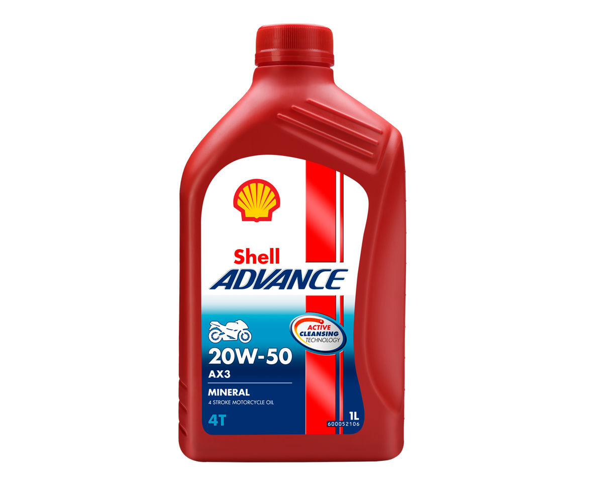 Shell Advance 4T AX3 20W-50 - Shell Lubricants Egypt