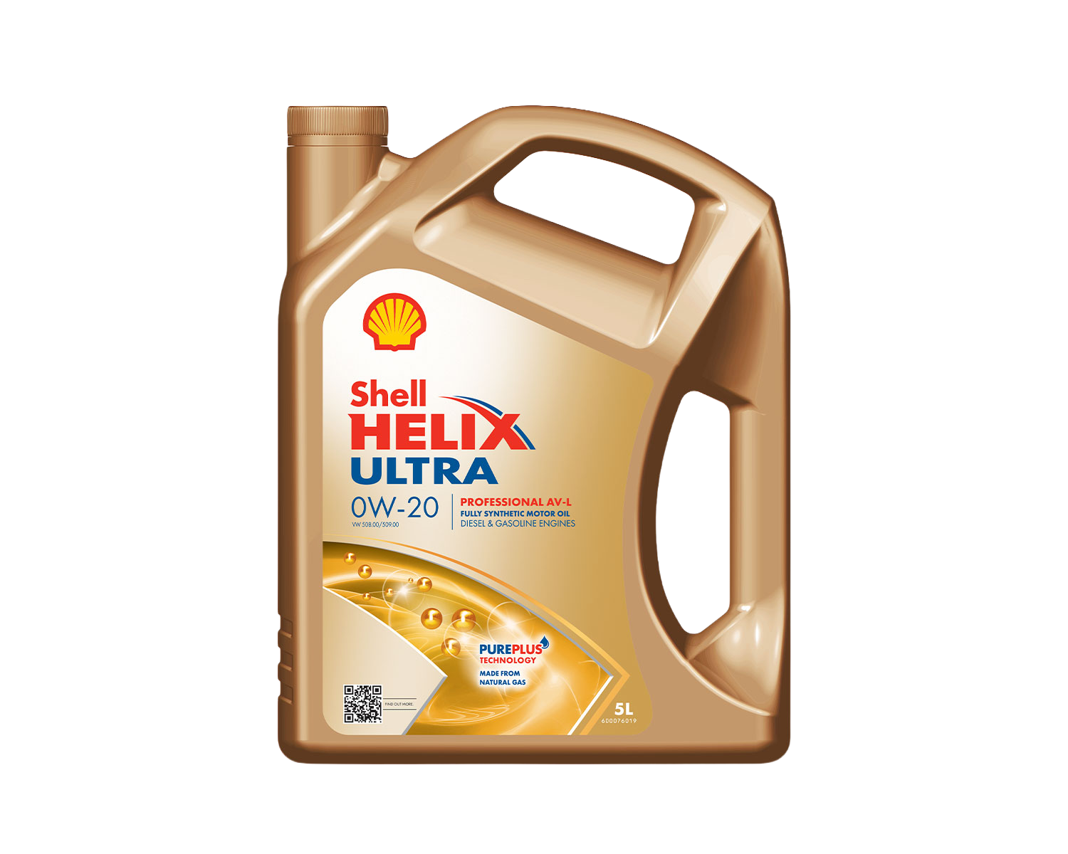 Shell helix Ultra AV-L 0W-20 - 5L - Shell Lubricants Egypt