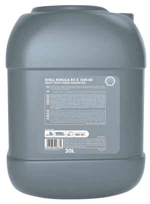 Shell Rimula R4x 15W-40 - 20L - Shell Lubricants Egypt