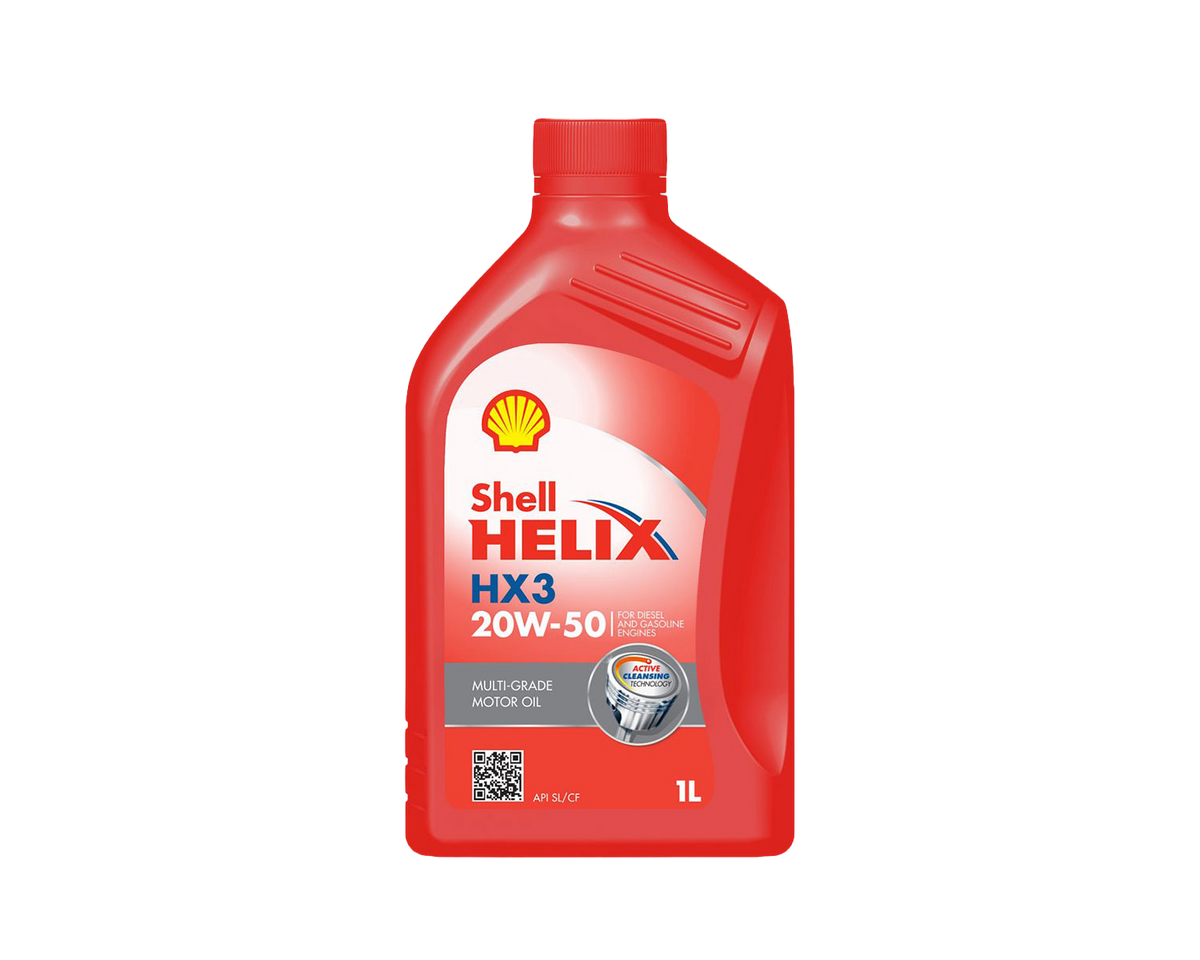 Shell Helix HX3 20W-50 - 1L - Shell Lubricants Egypt