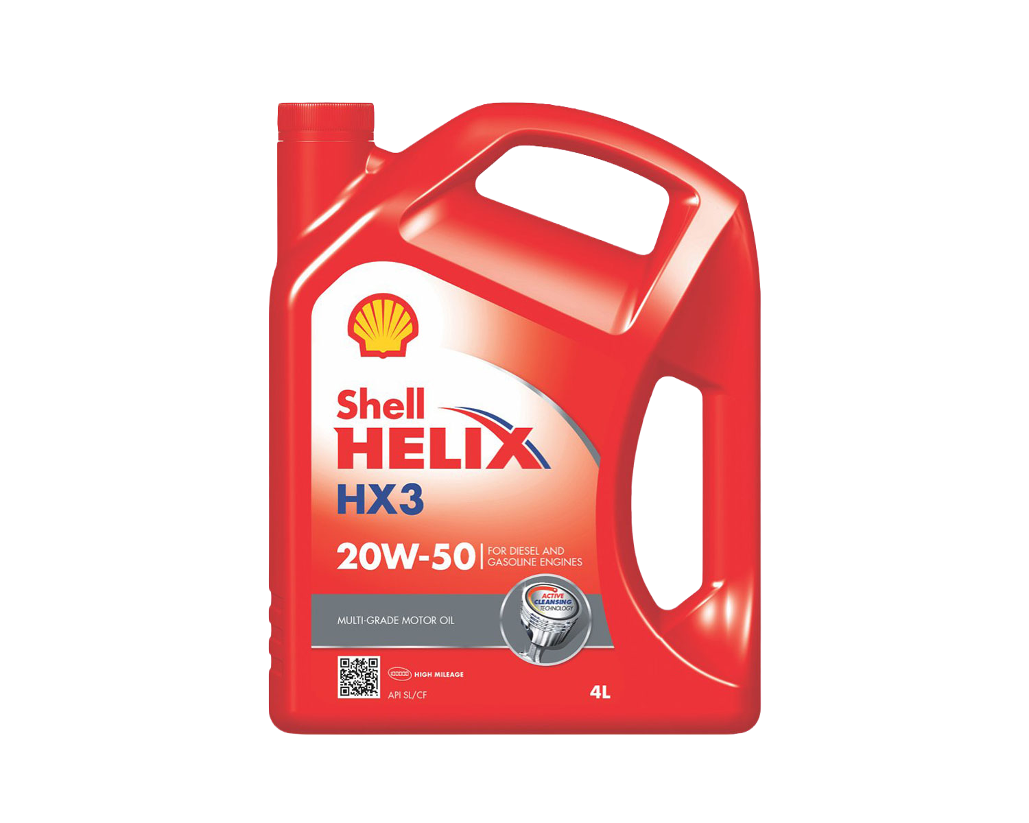 Shell Helix HX3 20W-50 - 4L - Shell Lubricants Egypt